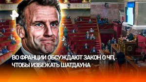 На грани шатдауна: во Франции обсуждают закон о чрезвычайном положении
