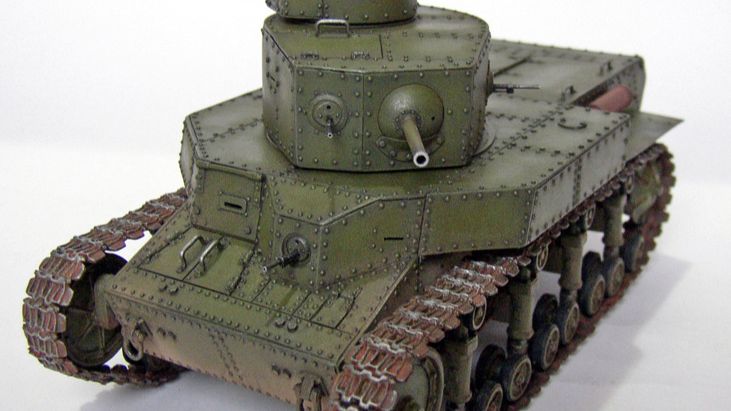 Т-24. Средний танк СССР смотреть онлайн