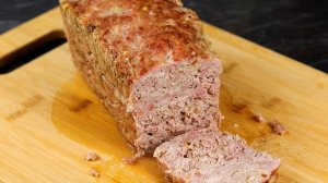 Готовлю вместо котлет - намного ПРОЩЕ и СОЧНЕЕ. Мясной ХЛЕБ в духовке!