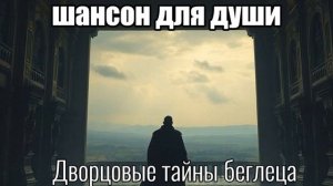 ПЕСНИ ДЛЯ ДУШИ/ШАНСОН/Дворцовые тайны беглеца