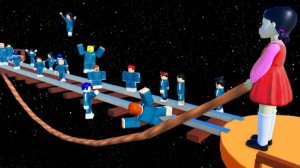 Выживаю в Игре в кальмара 3 сезон в Roblox🦑