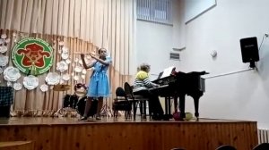 И.Кванц "Аллегро"для флейты и фортепиано/Ганиева Чулпан