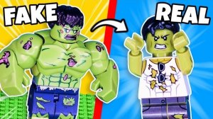 ЛЕГО Распаковка ВСЕХ минифигурок LEGO ХАЛК