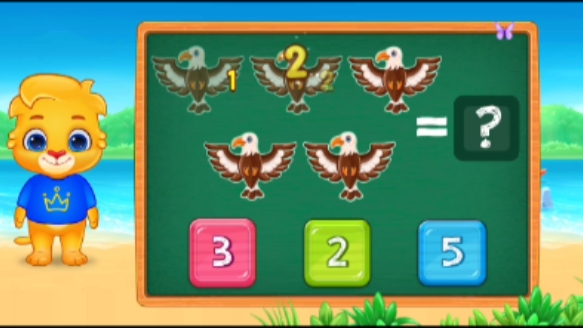 Детский развивающий мультик. Обучение счету