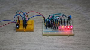 Бегущая волна на операционном усилителе.