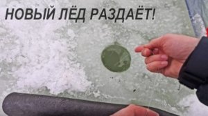 Собрав новую удочку, ПОПАЛ НА ЖОР КРУПНОЙ ПЛОТВЫ. Первый лёд залива. 
Зимняя рыбалка 2025
