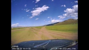 По Центральной Монголии на УАЗ Патриот. Видео с регистратора.