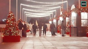 Новогодние ночные пейзажи Москвы | О Москве с любовью