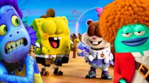 🍍Рождественская песня🍍 Губки Боба — Губка Боб в кино(4К Дубляж)