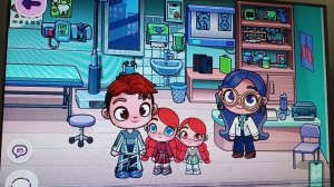 Девочки заболели, съели таблетки и быстро выздоровили. Аватар ворлд