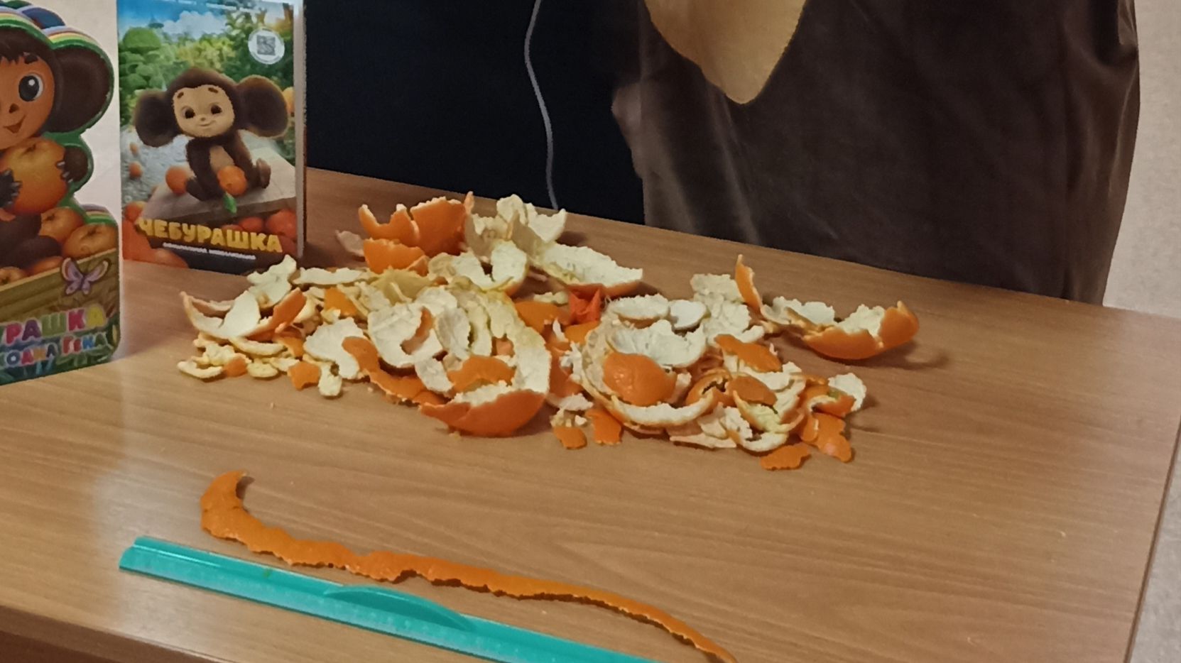 Вкусное состязание Километр мандарина