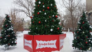 Прогулка по Оренбургу и Новогодняя красота #новыйгод #красота