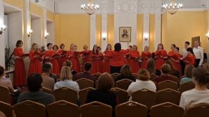 С.Рахманинов. "Здесь хорошо". Стихи Г.Галиной. "Консонанс". Руководитель и дирижёр А.В.Пушкарёва.