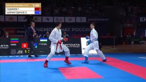 Кумите Гаджиев Гаджи (Республика Дагестан) – Шарафутдинов Эрнест (Республика Башкортостан)