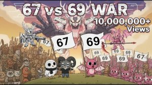 69 ПРОТИВ 67! ВОЙНА МЕМОВ В РОБЛОКСЕ! 99 НОЧЕЙ В ЛЕСУ ПРИКОЛЬНЫЙ МУЛЬТИК РЕАКЦИЯ ROBLOX