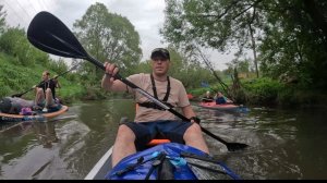 Сплав на сап-бордах ,Подмосковье 2025