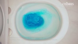 Подвесной безободковый унитаз Cezares Stylus с системой смыва Торнадо