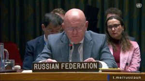 В.А.Небензя в ООН по миссии Африкан.союза по поддержке и стабилизации в Сомали, Нью-Йорк, 23.12.2025