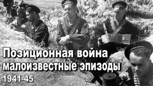 Позиционная война малоизвестные эпизоды 1941-45. Алексей Исаев.