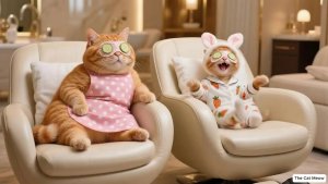 Котики и Спа