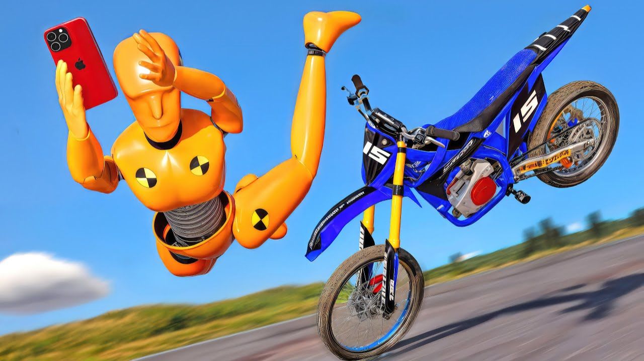 Телефон за рулем #1 😱 | BeamNG.Drive|Бемиджи Драйв смотреть онлайн