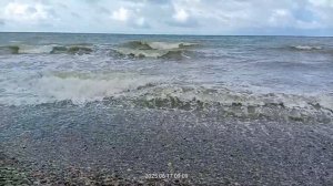 Шторм на море. Архипка, 17 июня 2025 год