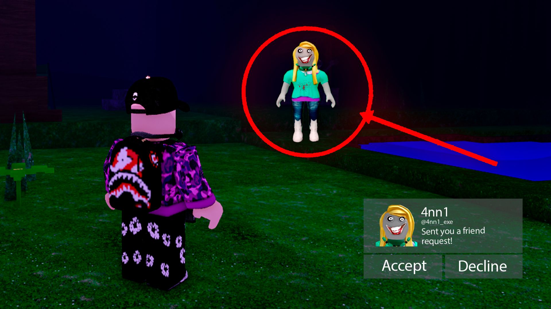 Этот ИГРОК РОБЛОКС Опасен.. Roblox - 4nn1 (аня) смотреть онлайн