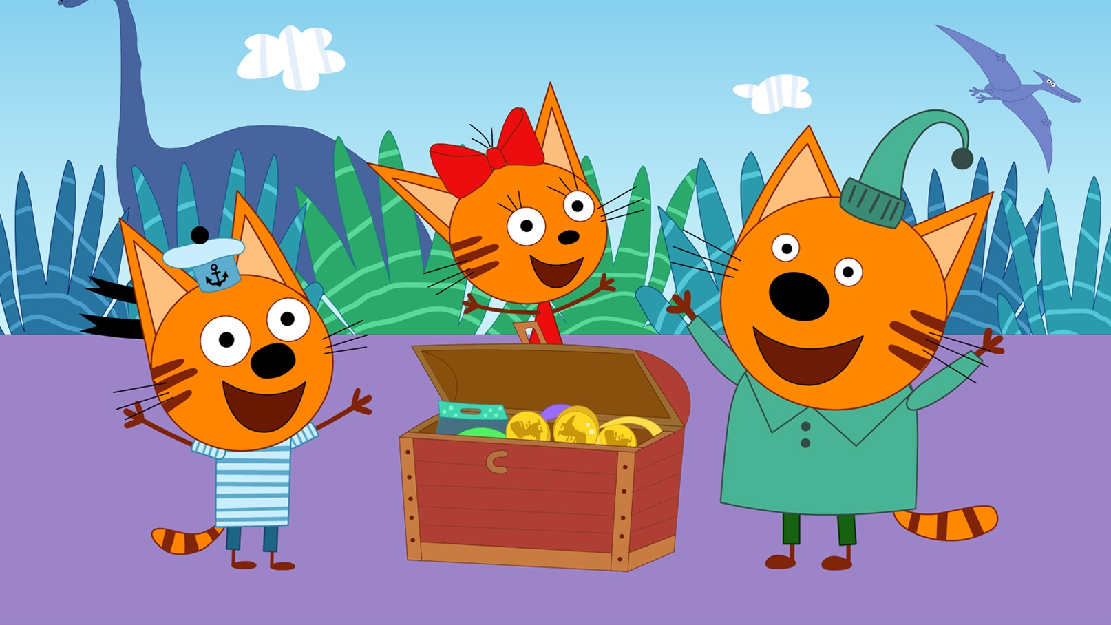 Три Кота - Мультфильм смотреть онлайн