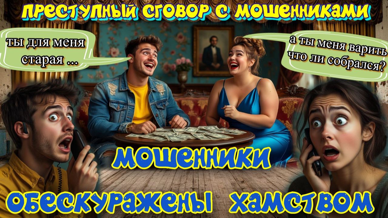 🔥😜ОЧЕНЬ ПРЕСТУПНЫЙ СГОВОР С МОШЕННИКАМИ смотреть онлайн