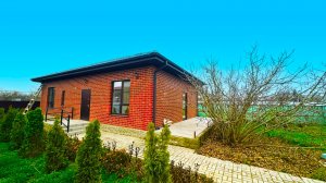 Новый домик с ремонтом в 80 км от моря| Никто не жил!