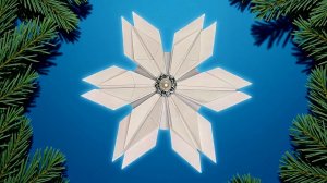 Бумажные снежинки Простые бумажные снежинки - Как сделать снежинки из бумаги