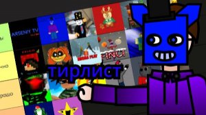 Тирлист рутуберов 1 часть (пишите в комментариях, кого добавить).