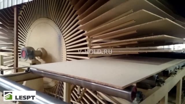 Завод ДСП мощностью 80 000 м3/год