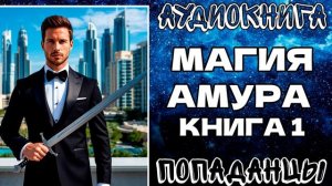 АУДИОКНИГА ПОПАДАНЦЫ: МАГИЯ АМУРА. КНИГА 1