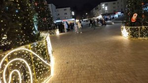 Анапа вечерняя. Прохладно и празднично! 23 декабря 2025.