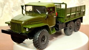 Урал-375 с брезентовой крышей 1961г.