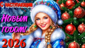 С наступающим Новым годом 2026!