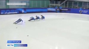 Уфимский шорт-трекист завоевал вторую золотую медаль на чемпионате России в Санкт-Петербурге