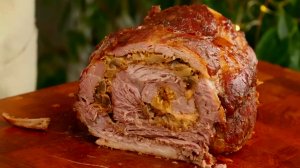 Рулет мясной Сочное мясо, фаршированное грибами. Идеальный рецепт Горячего