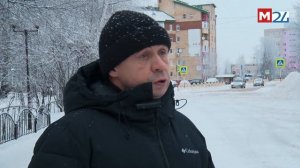 Уборка снега(Мегионское телевидение)