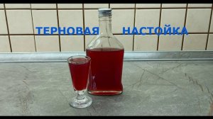 НАСТОЙКА НА ТЕРНЕ_ТЕРНОВАЯ НАСТОЙКА #настойка #рецепт