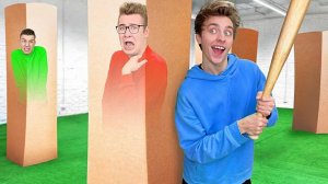 ЭКСТРИМАЛЬНЫЕ прятки в коробках А4!