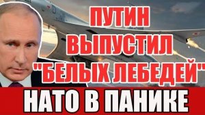 Путин поднял «Белых Лебедей»: Европа в страхе, НАТО в панике!