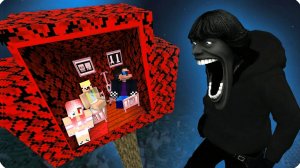 😳ОБУСТРОИЛИ БОЛЬНИЦУ на ДЕРЕВЕ от СИКС СЕВЕН 67 в МАЙНКРАФТ! НУБИК