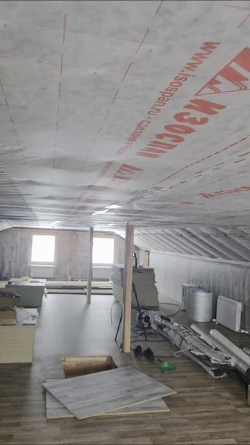 Мансарда в частном доме #дом #своимируками смотреть онлайн