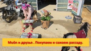 Muôn и друзья из Вьетнама. Покупаем и сажаем рассаду.