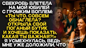 СВЕКРОВЬ ПРИШЛА на ЮБИЛЕЙ и УСТРОИЛА ПОЗОР прямо при ГОСТЯХ. Слушать аудиорассказы