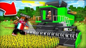 ЗРЯ Я ВЗЯЛ ЖИТЕЛЯ К СЕБЕ НА РАБОТУ В МАЙНКРАФТ | Компот Minecraft