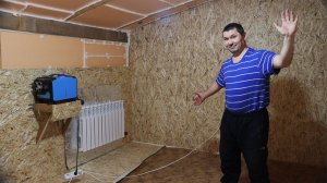 Строю Мастерскую! Провел Отопление! Теперь точно Жара!