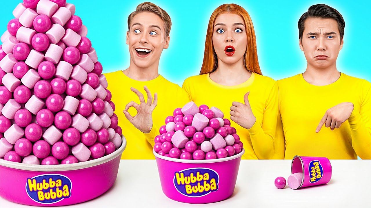 Большая, Средняя или Маленькая Тарелка Челлендж | Простые Кулинарные Рецепты от Multi DO Challenge смотреть онлайн